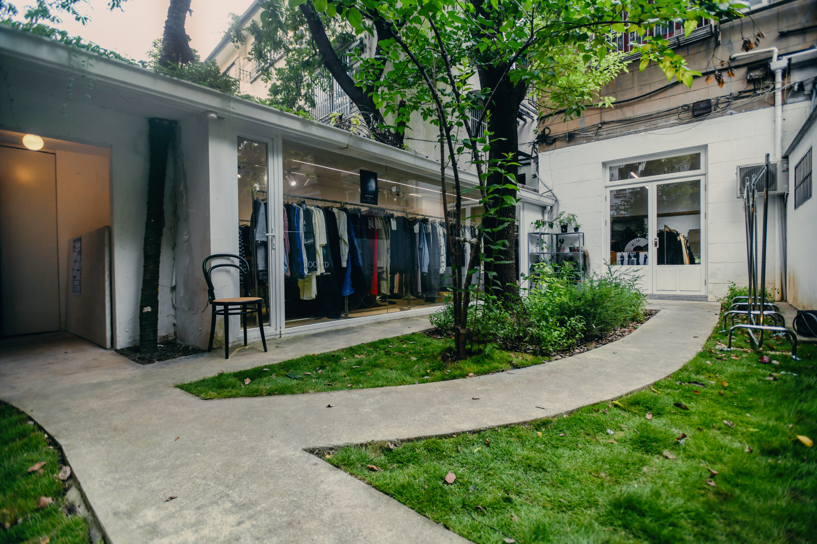 BOIS SHOWROOMの会場外観